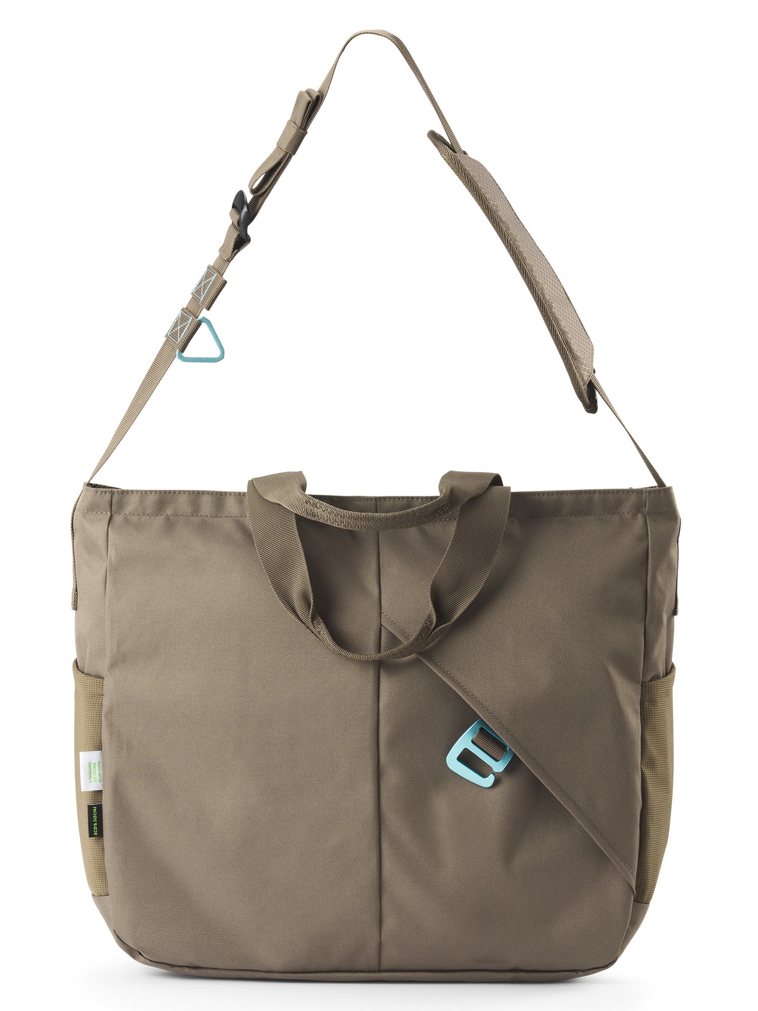 aevor-utility-tote-shopper-coffee-brown-22l-mit-laptopfach image 2