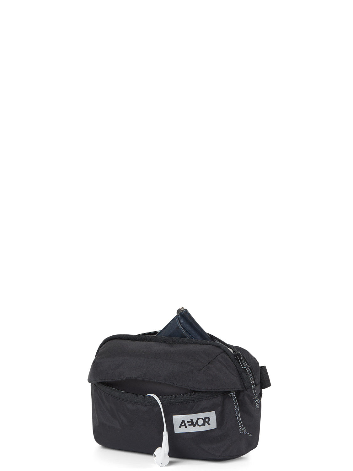 aevor-hip-bag-ease-bauchtasche-ripstop-black-schwarz-osfa image 3