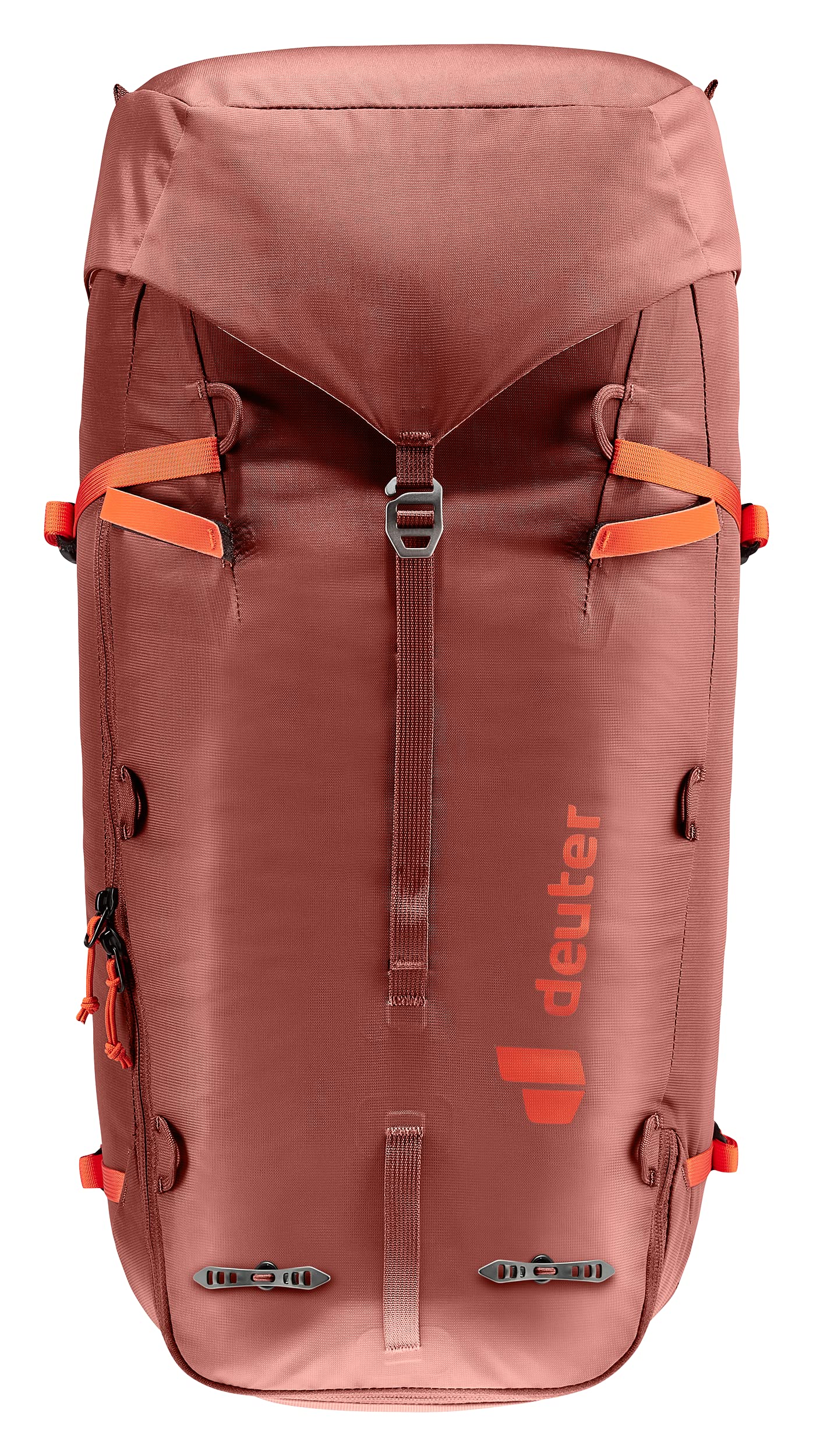 deuter-guide-34-8-kletterrucksack-redwood-papaya-mit-seilfixierung image 6
