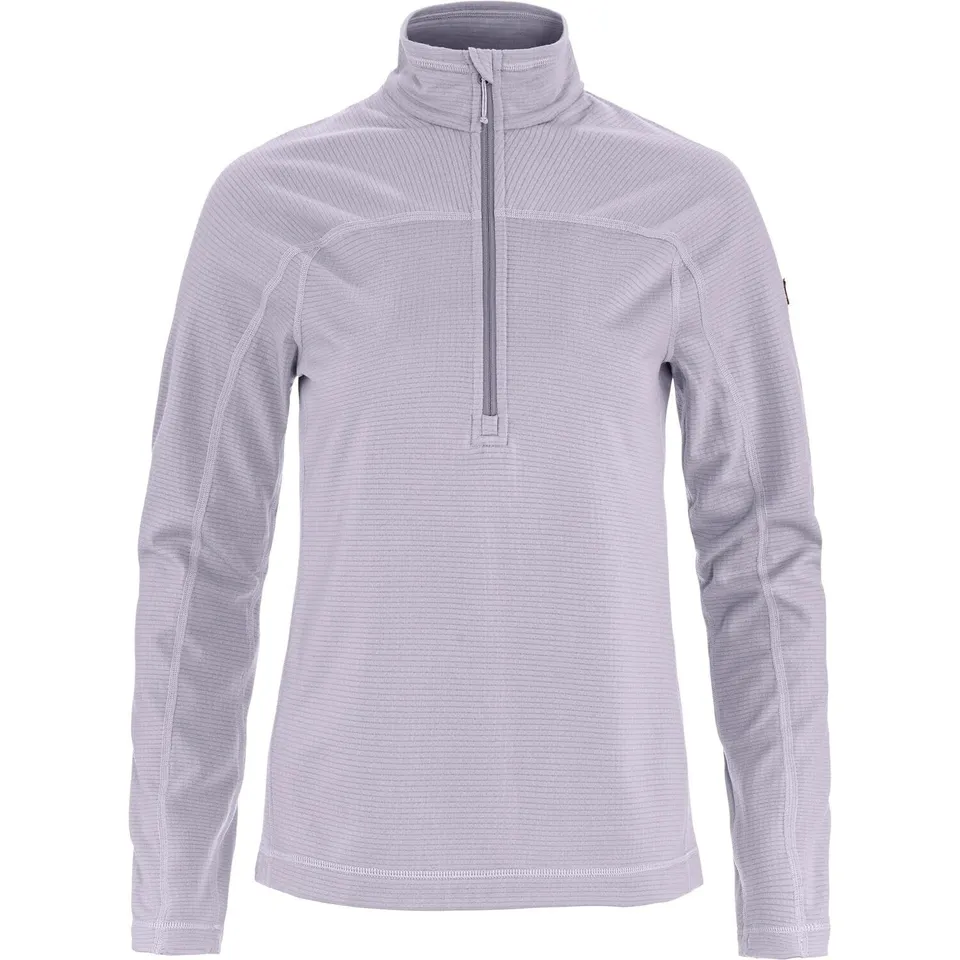 fj-llr-ven-abisko-lite-fleece-half-zip-xs-lila image 1