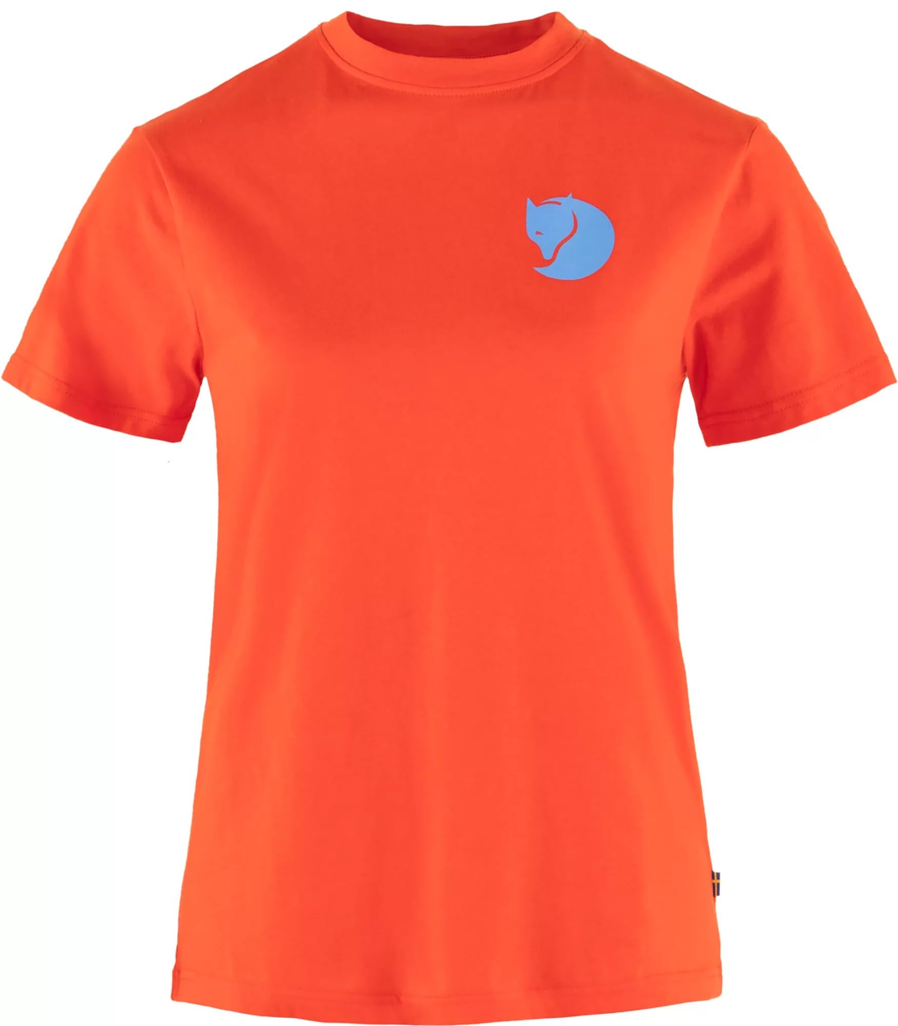 fj-llr-ven-fox-boxy-logo-t-shirt-damen-chalk-white-bio-baumwolle image 7