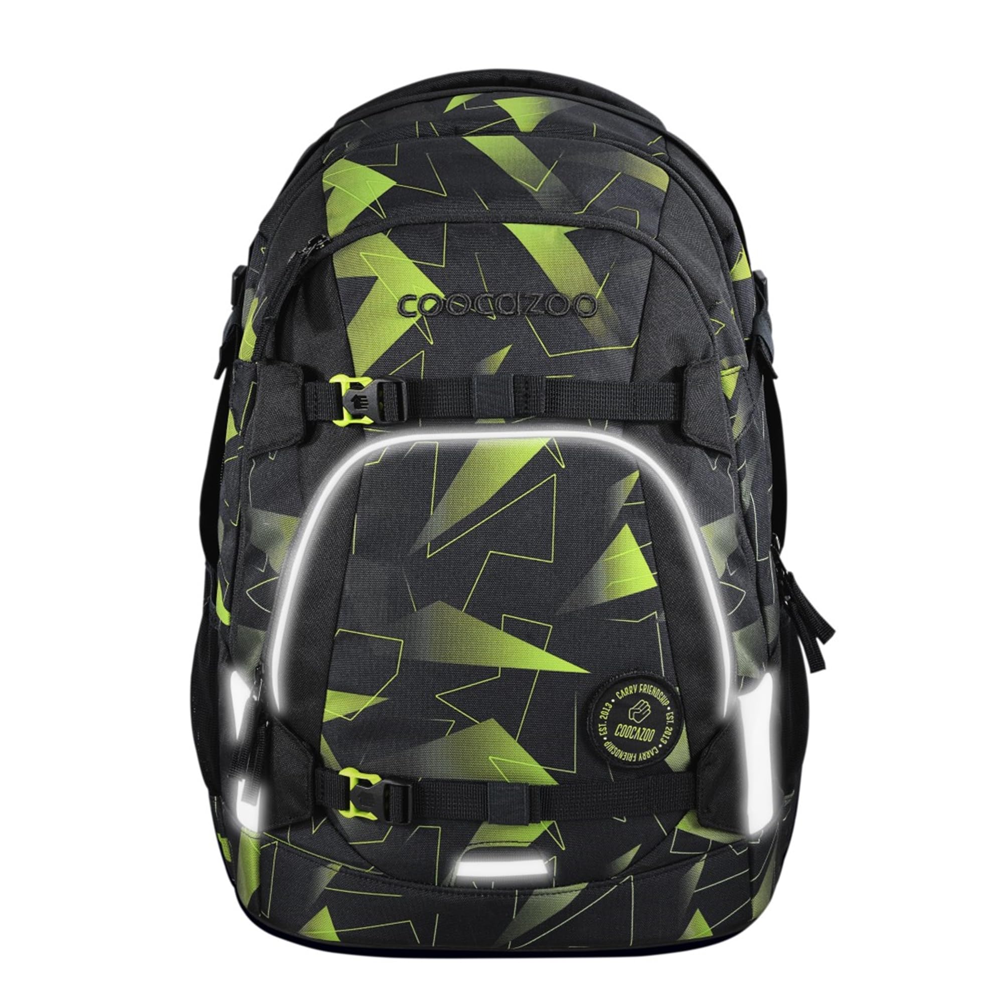 coocazoo-mate-lime-flash-schulrucksack-set-2-teilig-30-l image 2