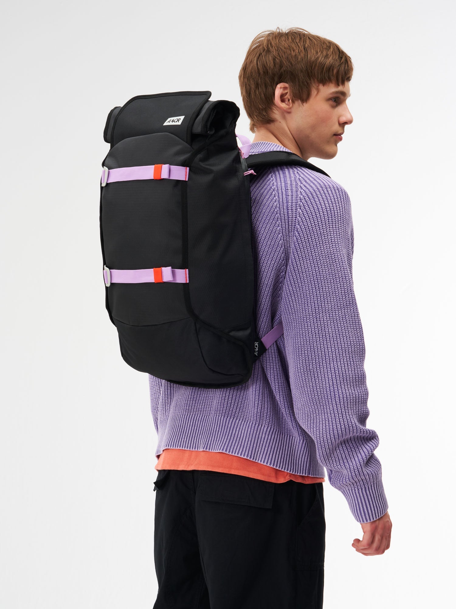 aevor-trip-pack-proof-rucksack-violet-rush-26-33l-laptop-15 image 2