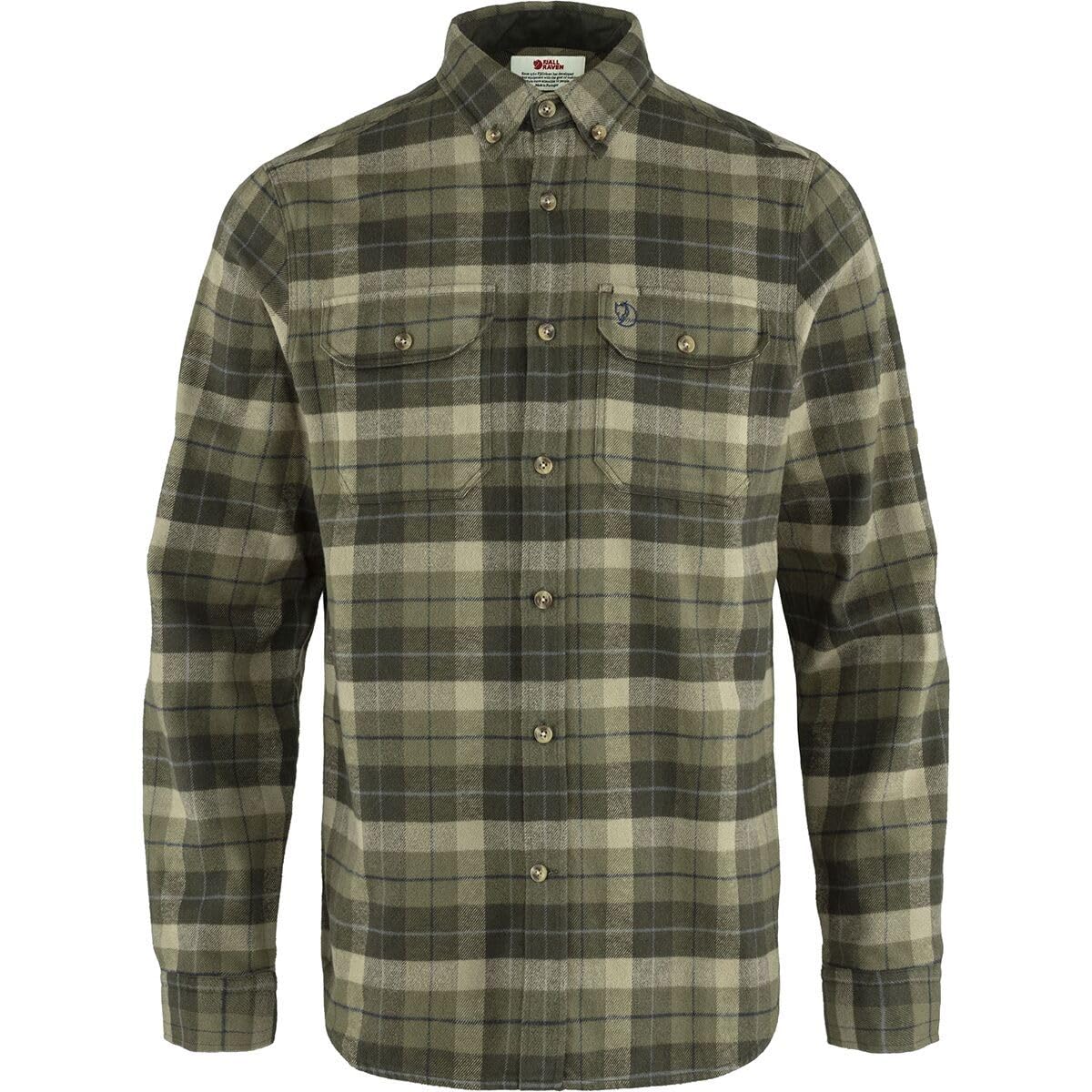 fj-llr-ven-singi-heavy-flannel-langarmhemd-xs-dunkelblau-flanell image 8