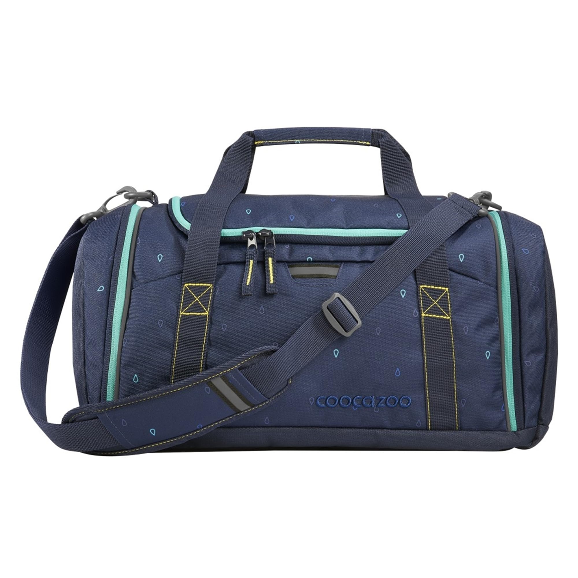 coocazoo-mate-happy-raindrops-schulrucksack-set-3-tlg-blau-30l image 4