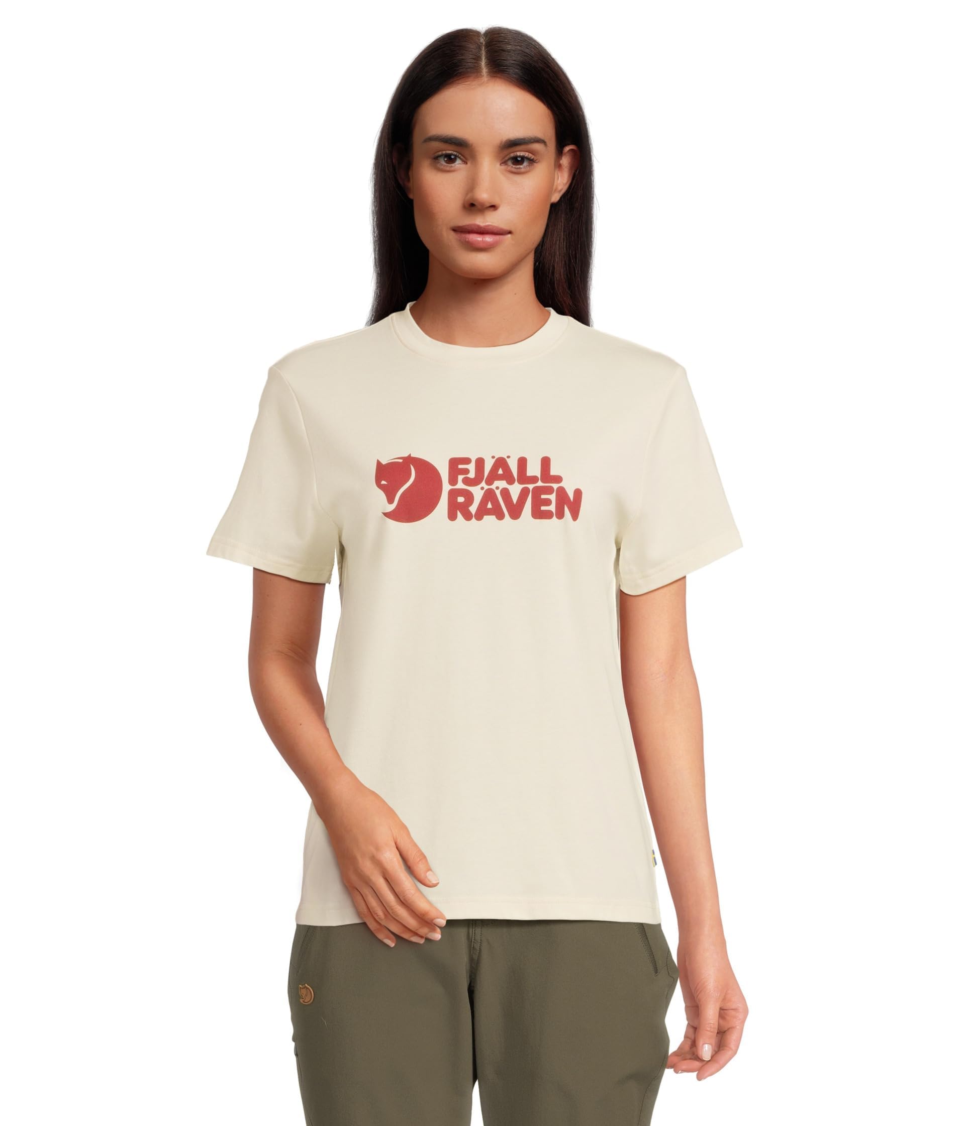 fj-llr-ven-logo-tee-w-t-shirt-chalk-white-bio-baumwolle image 7