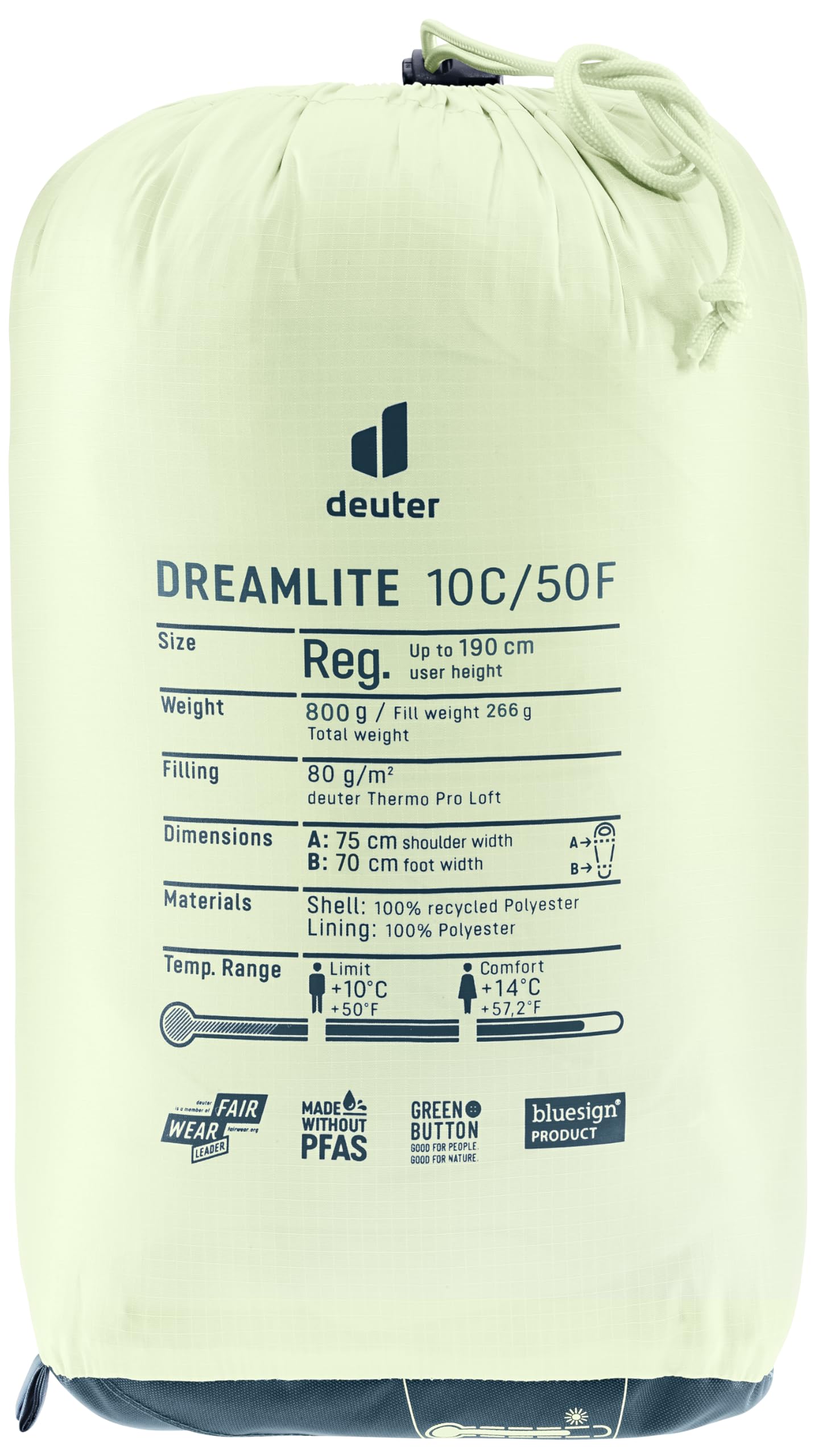 deuter-dreamlite-10c-50f-schlafsack-nautic-breeze-regular-800-g image 4