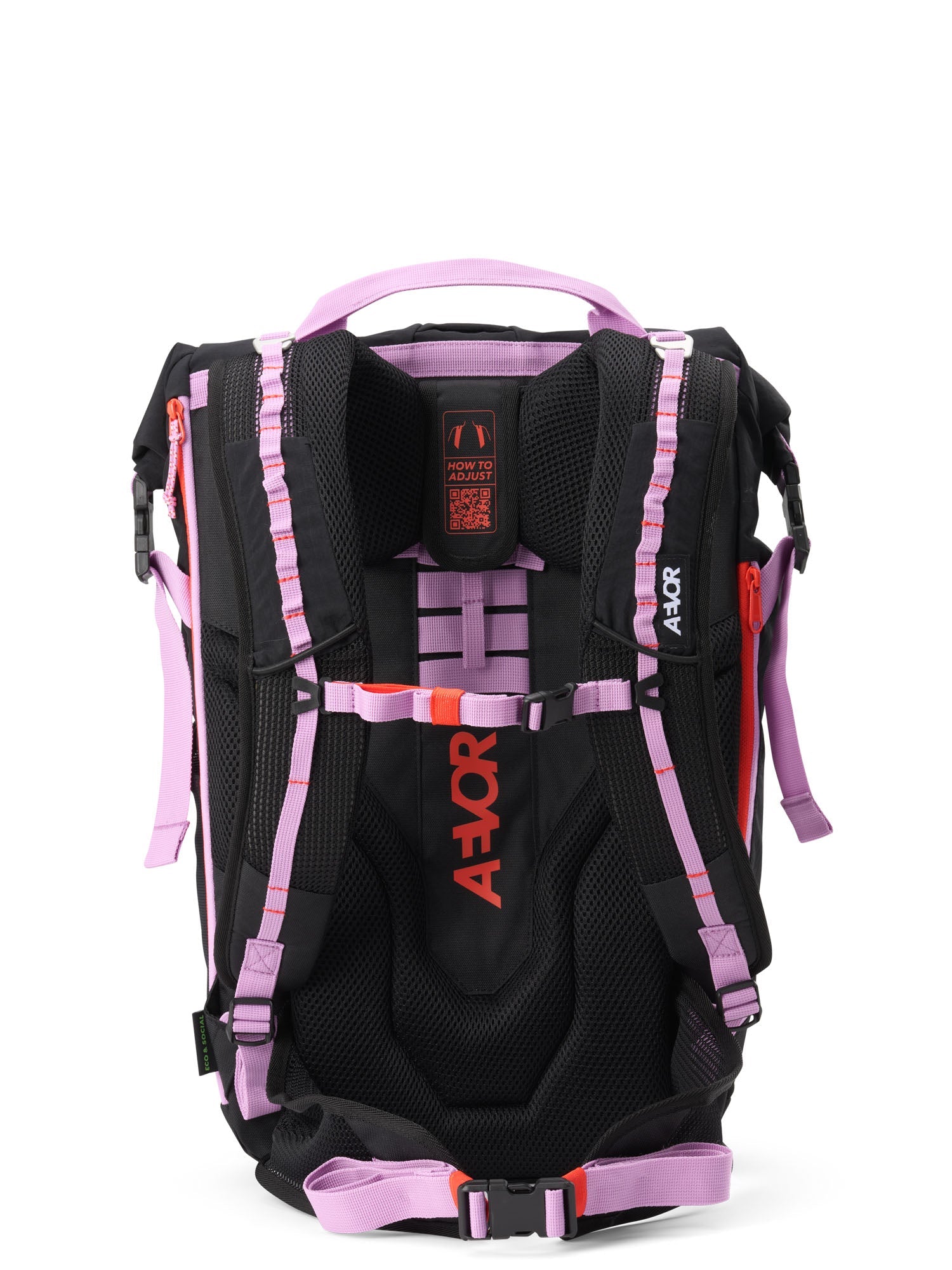 aevor-active-pack-rucksack-violet-rush-regencover-trail image 3