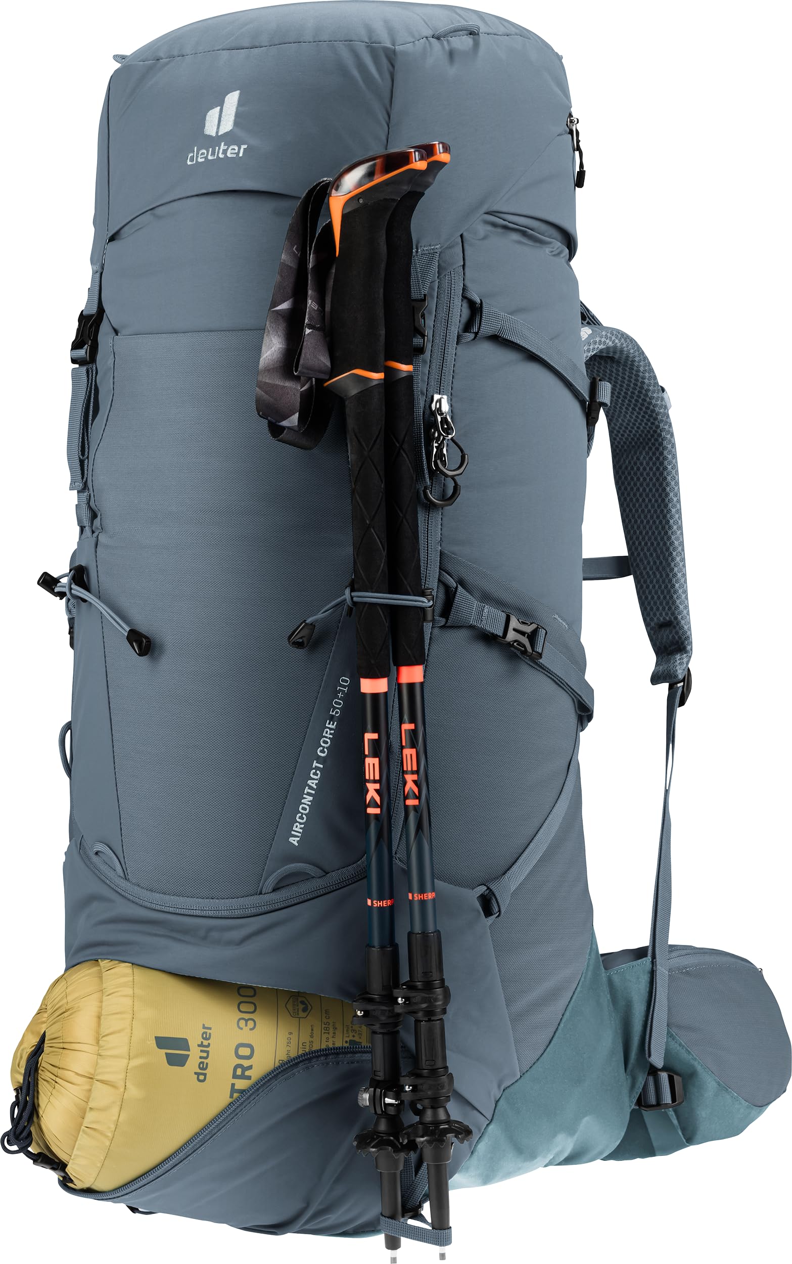 deuter-aircontact-core-50-10-trekkingrucksack-grau image 8