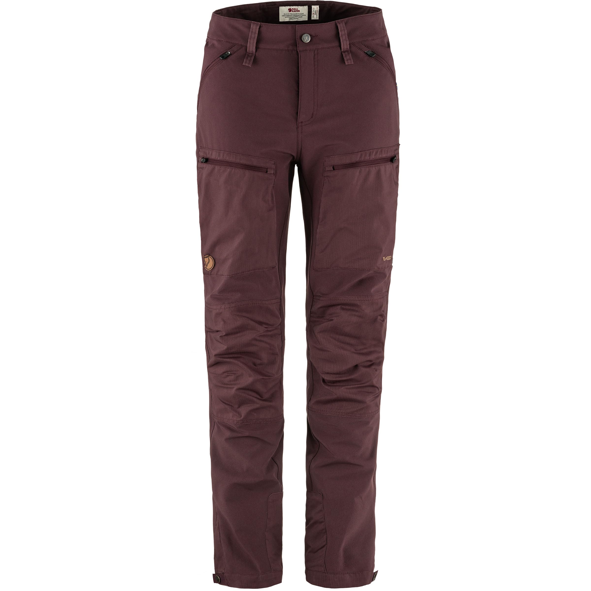 fj-llr-ven-keb-agile-damen-trekkinghose-38w-stretch-schwarz image 5