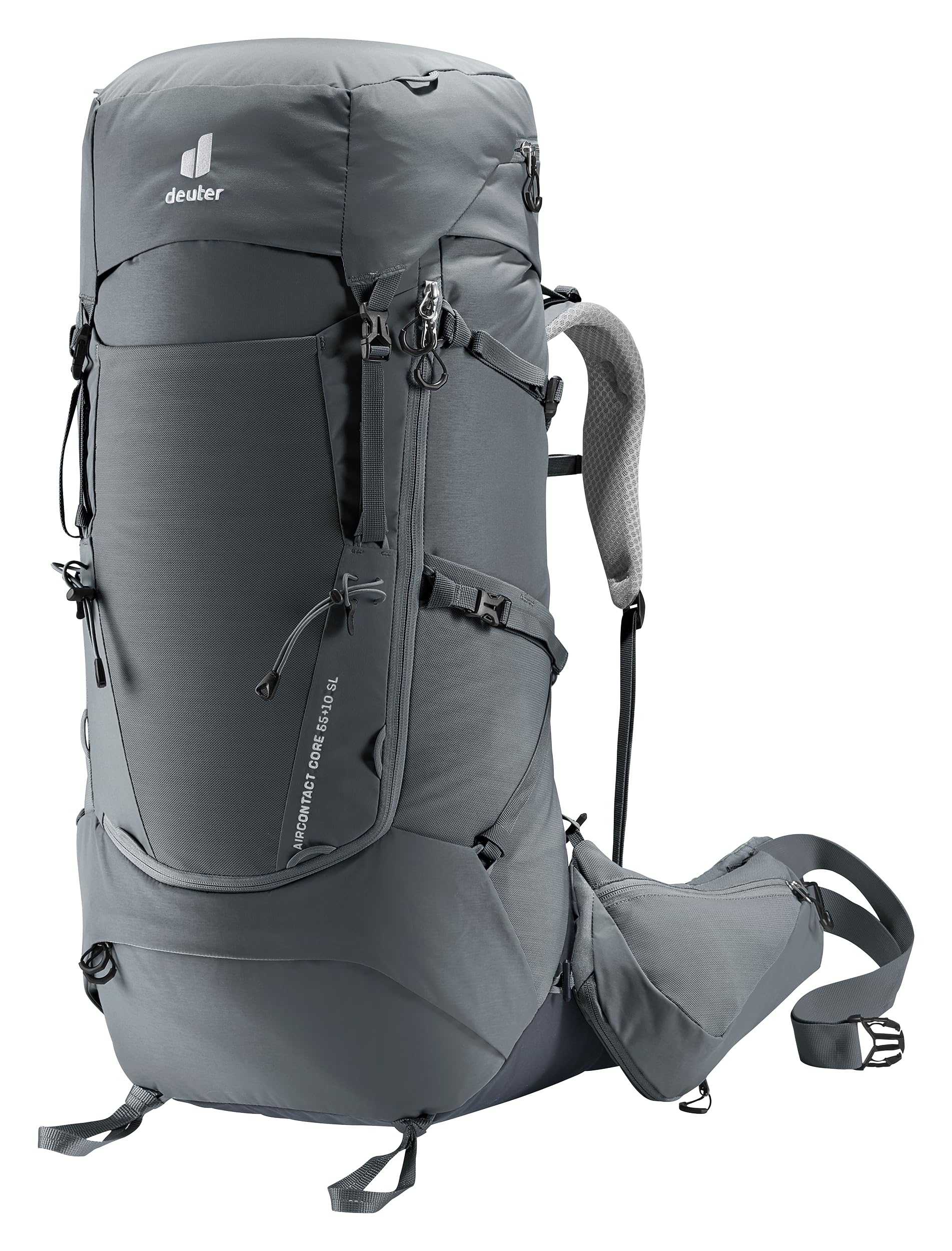 deuter-aircontact-core-55-10-sl-trekkingrucksack-graphite-black image 1