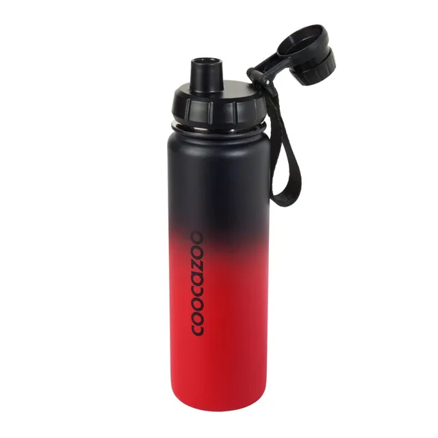 coocazoo-mate-edelstahl-trinkflasche-gradient-red-700-ml-isoliert image 1