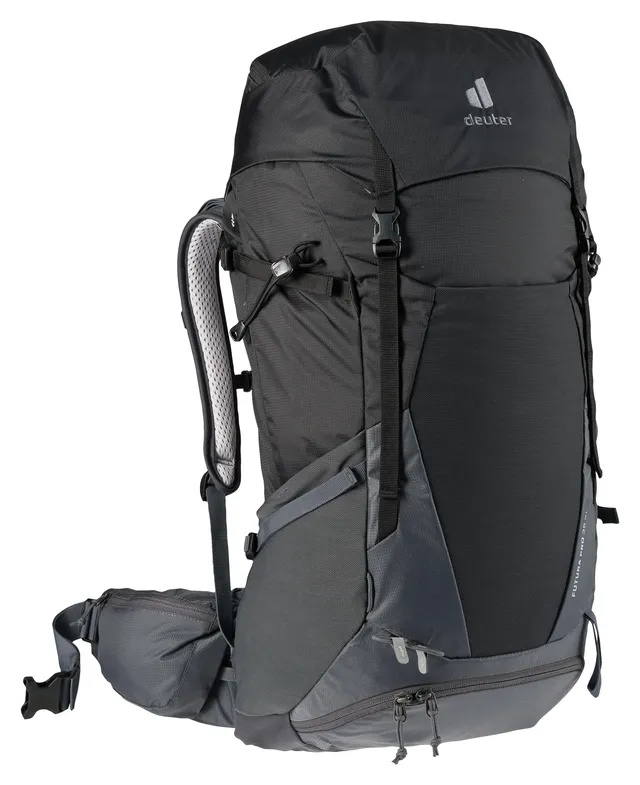 deuter-futura-pro-38-sl-damen-wanderrucksack-black-graphite-38l image 1