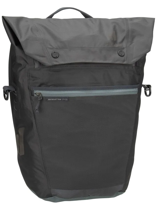 deuter-mainhattan-17-10-fahrradtasche-wasserdicht-graphite-shale image 1