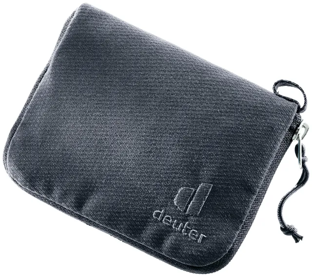 deuter-zip-wallet-geldbeutel-mit-reiverschluss-schwarz image 1