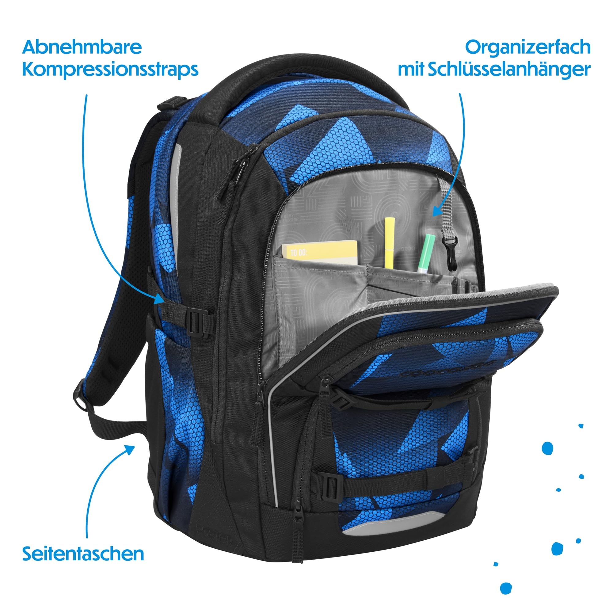 coocazoo-porter-schulrucksack-electric-ice-ergonomisch image 8