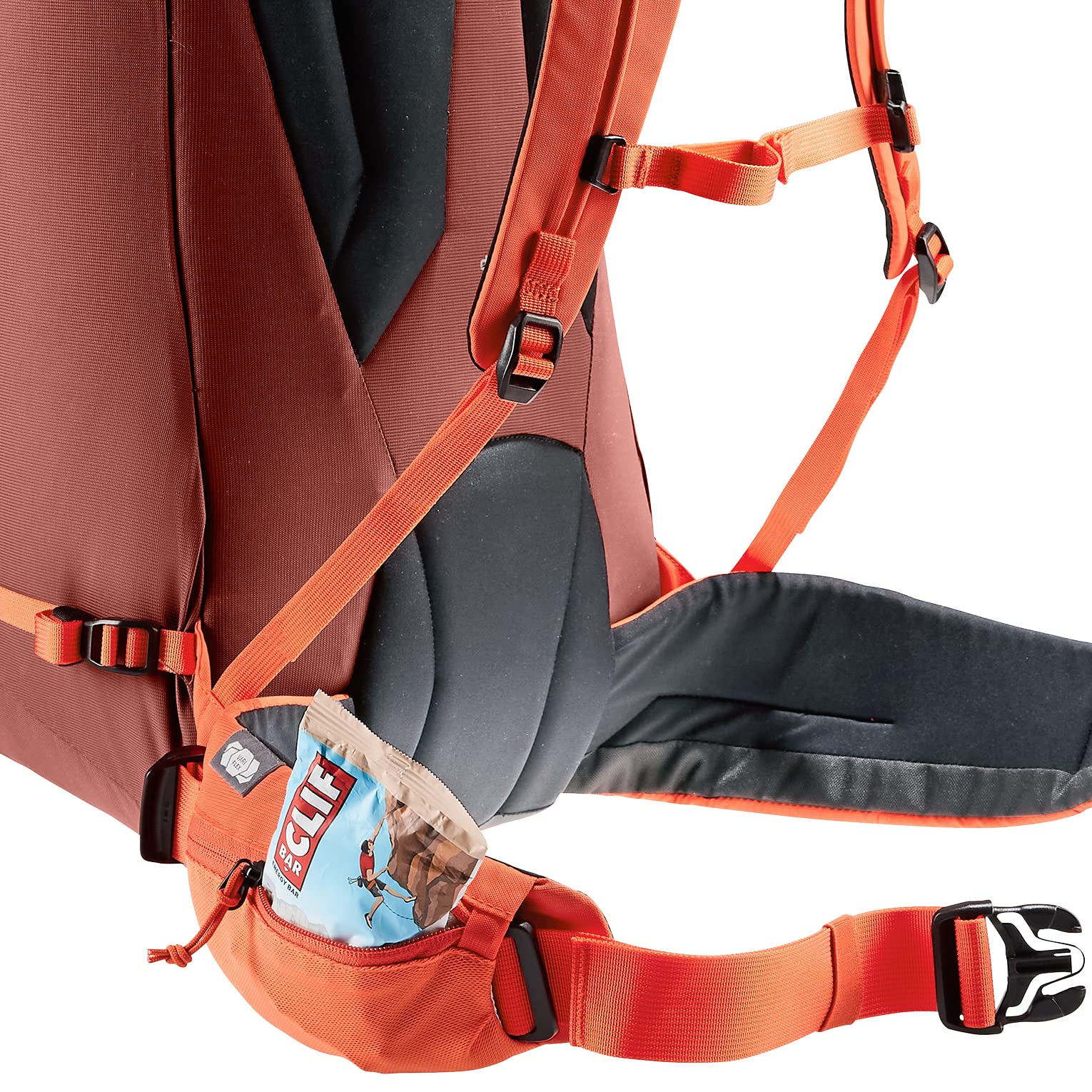 deuter-guide-34-8-kletterrucksack-redwood-papaya-mit-seilfixierung image 7
