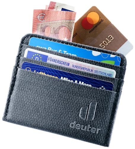 deuter-card-wallet-kartenhalter-schwarz-6-karten-recycelt image 5