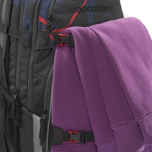 coocazoo-porter-lava-lines-schulrucksack-set-schwarz-2-tlg image 8