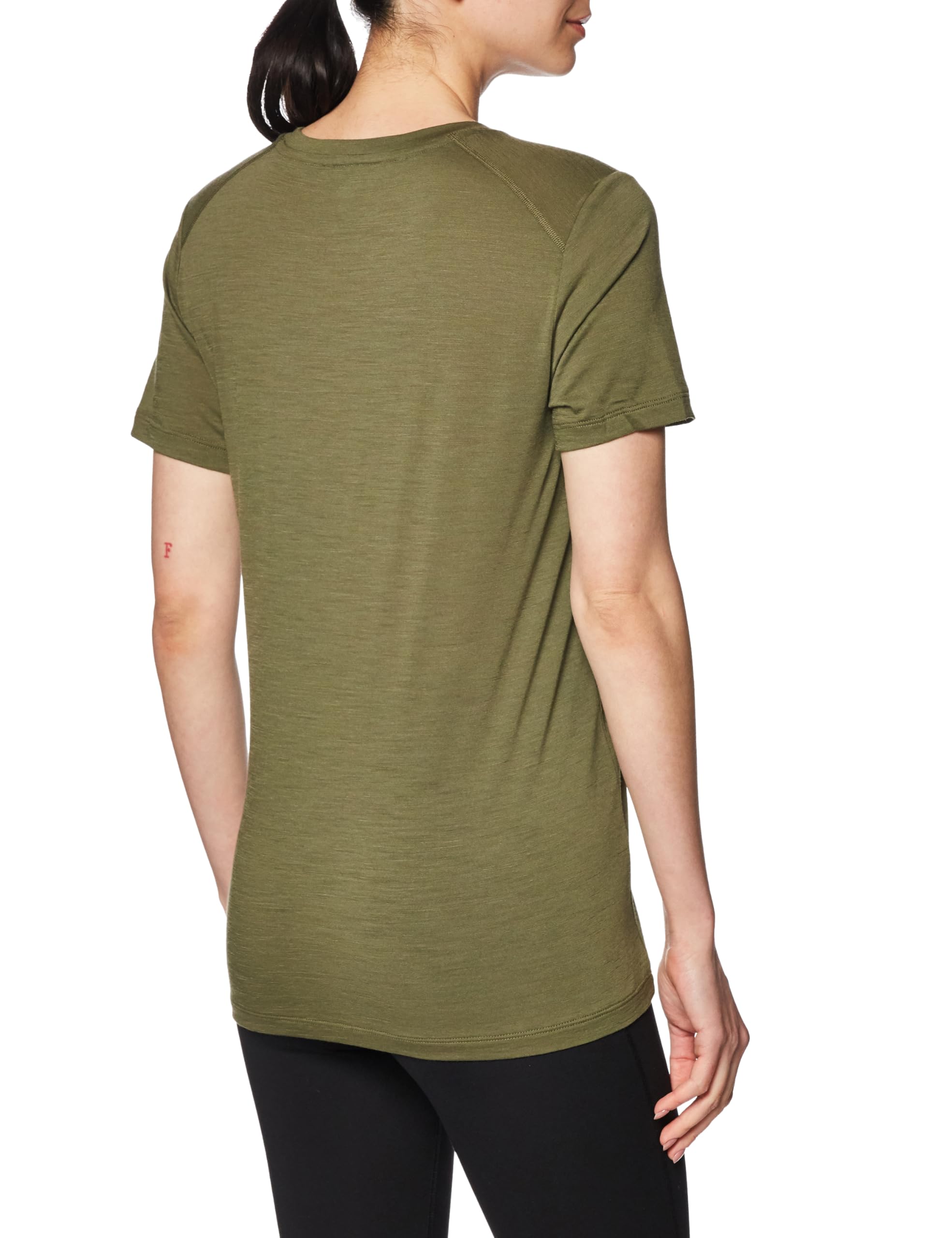 fj-llr-ven-abisko-wool-ss-t-shirt-damen-laurel-green-merino image 2