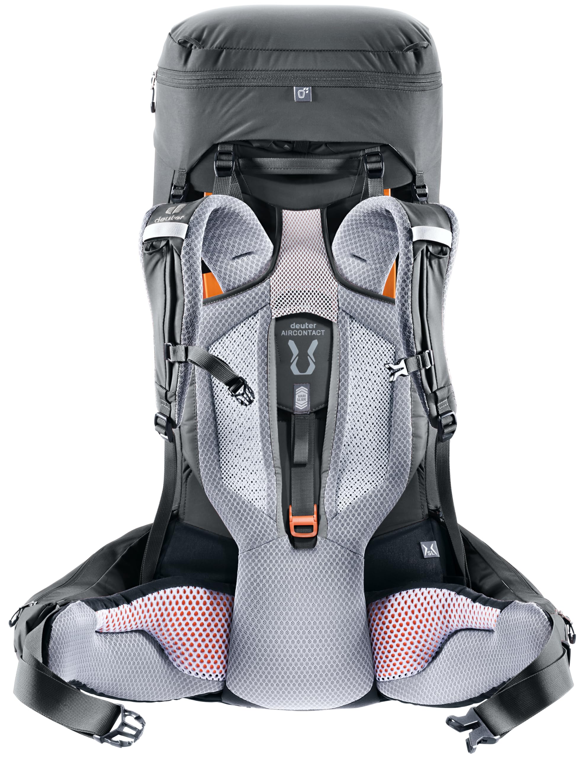 deuter-aircontact-core-55-10-sl-trekkingrucksack-graphite-black image 4