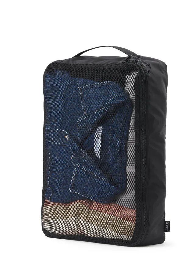 aevor-packing-cube-large-packwu00fcrfel-ripstop-black-mesh image 1