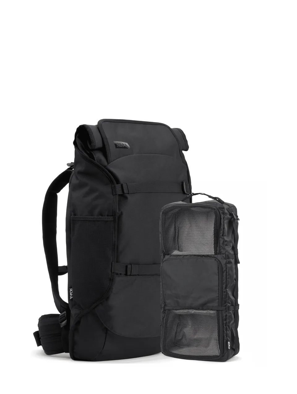 aevor-travel-pack-rucksack-black-eclipse-travel-trunk-set image 1