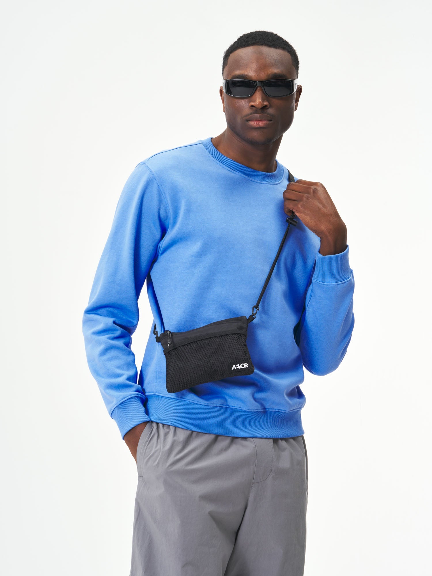 aevor-chest-pouch-brusttasche-ripstop-black-osfa image 2