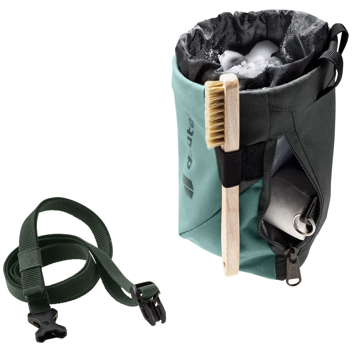 deuter-gravity-chalk-bag-ii-m-magnesiabeutel-jade-ivy-mit-gurt image 2