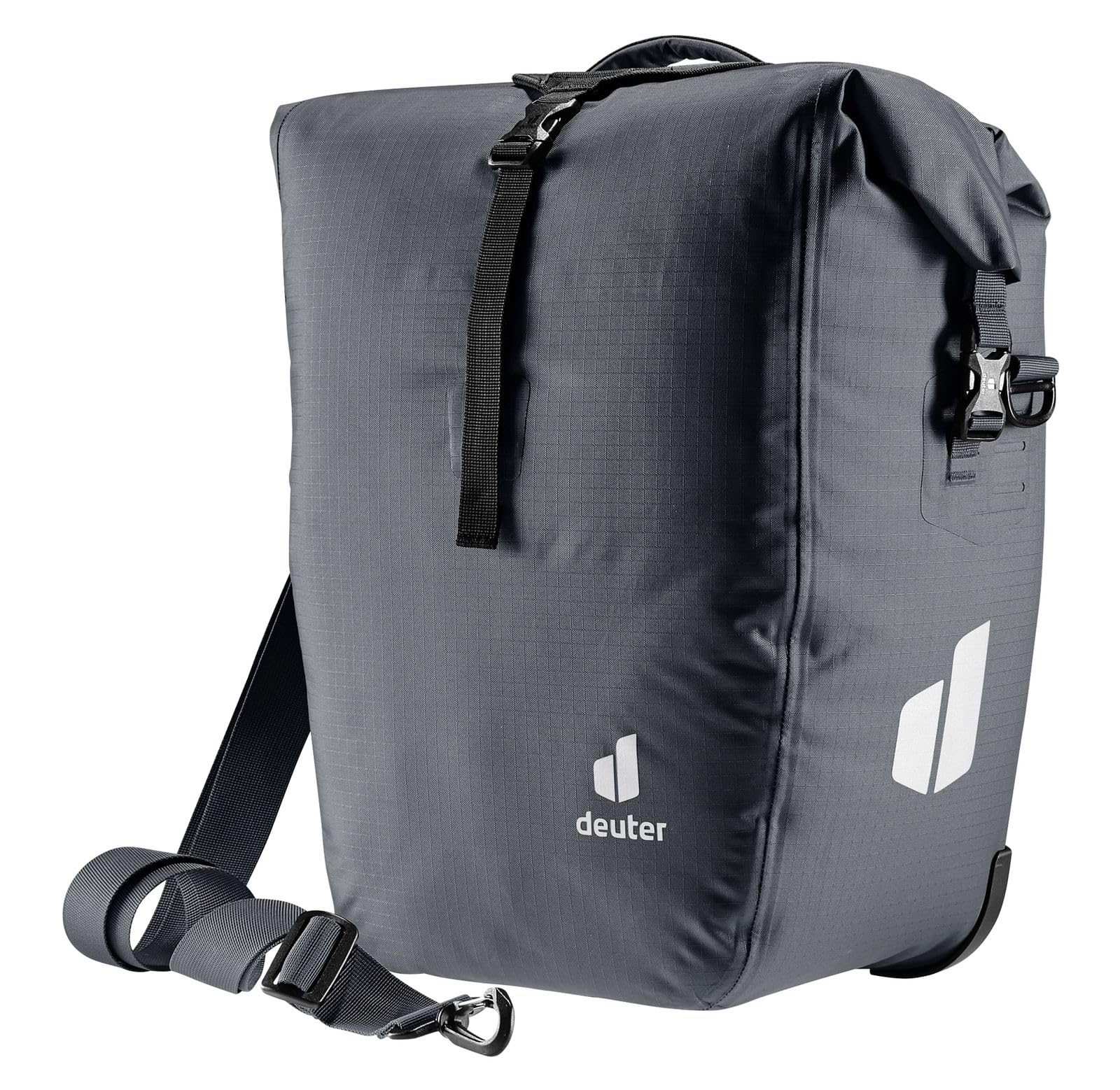deuter-weybridge-25-5-fahrradtasche-graphite-wasserdicht-25-l image 2
