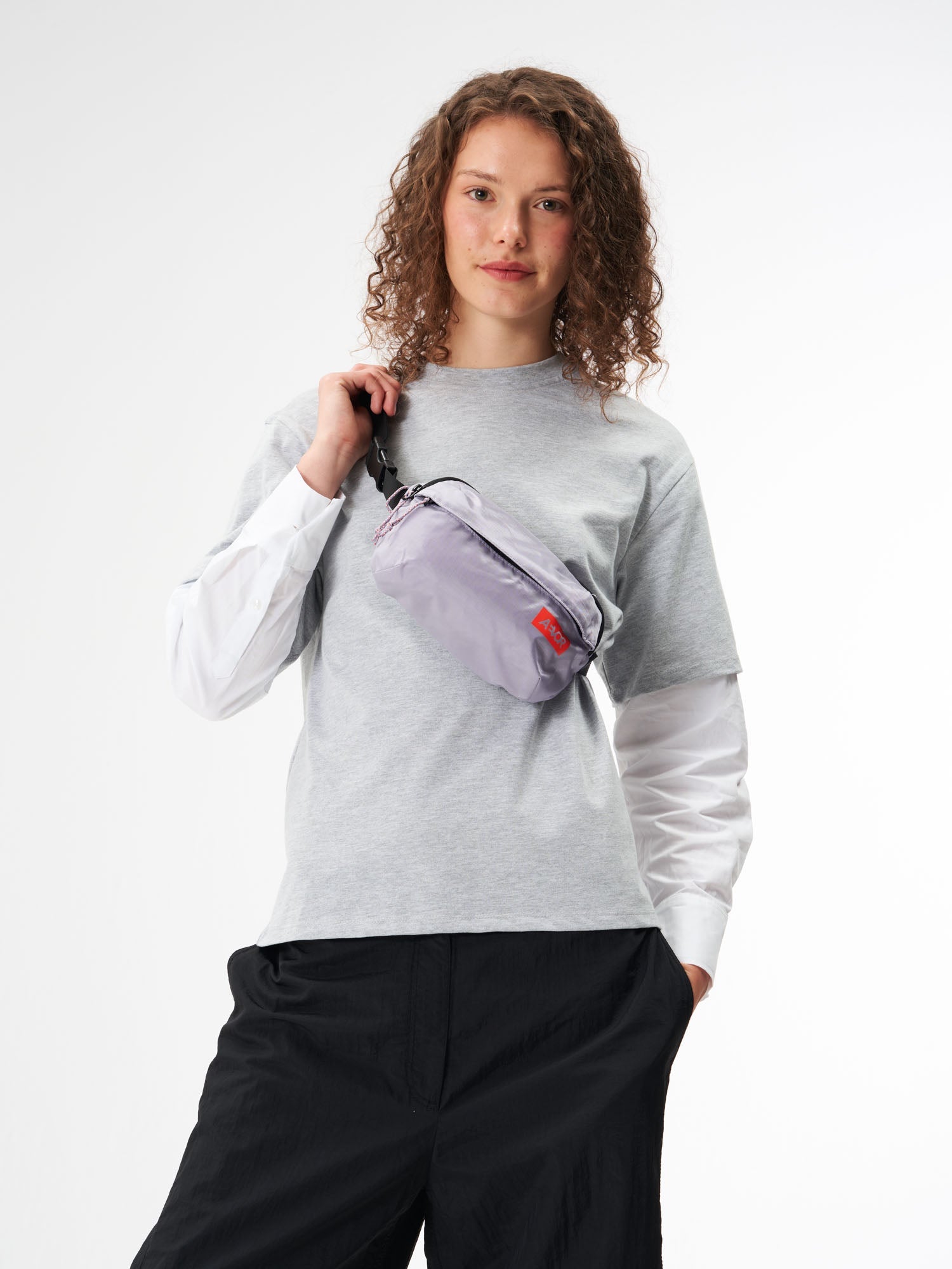 aevor-hip-bag-ease-bauchtasche-ripstop-lavender-alltag image 3