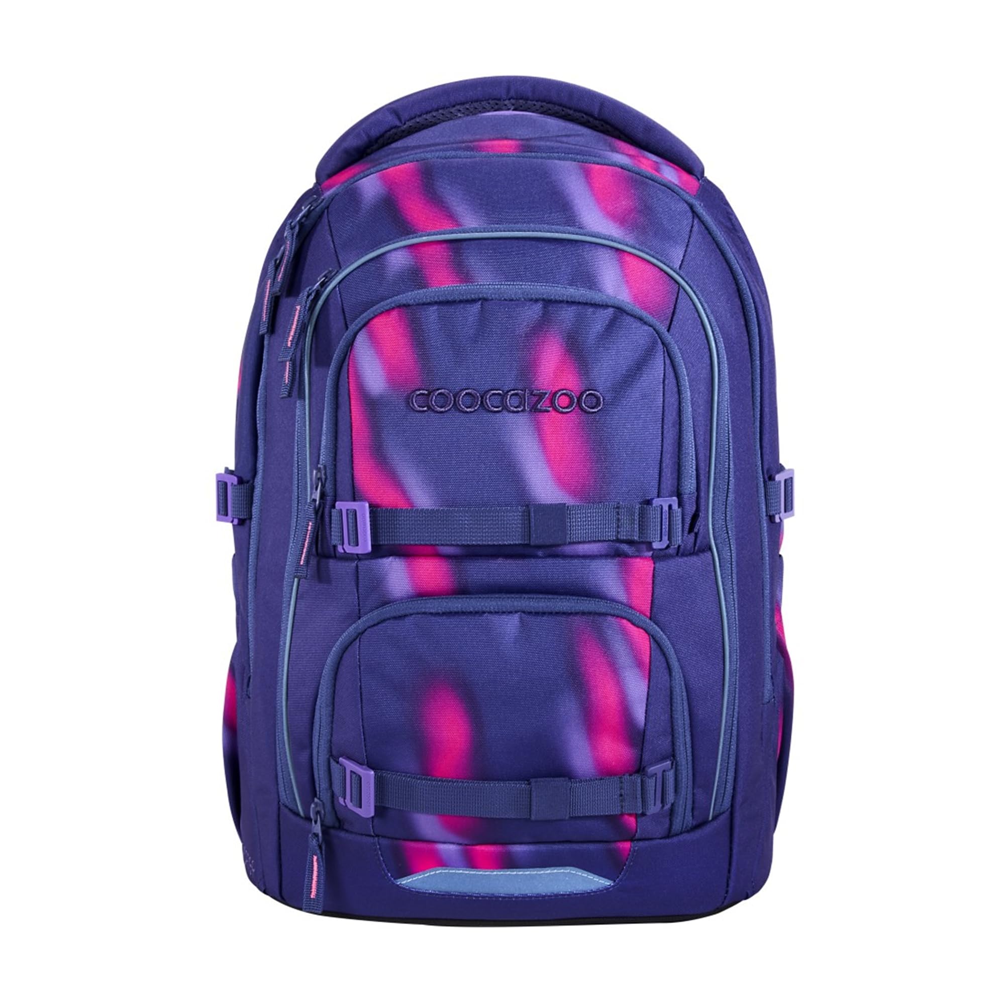 coocazoo-porter-aurora-glow-schulrucksack-lila-verstellbar image 1