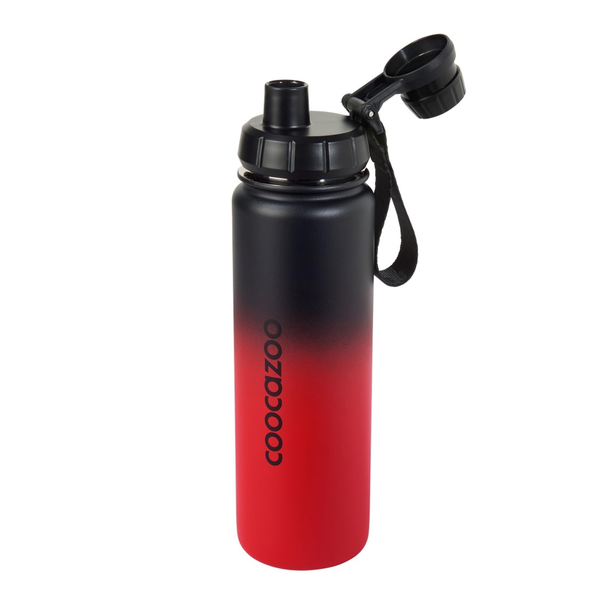 coocazoo-mate-edelstahl-trinkflasche-gradient-red-700-ml-isoliert image 1