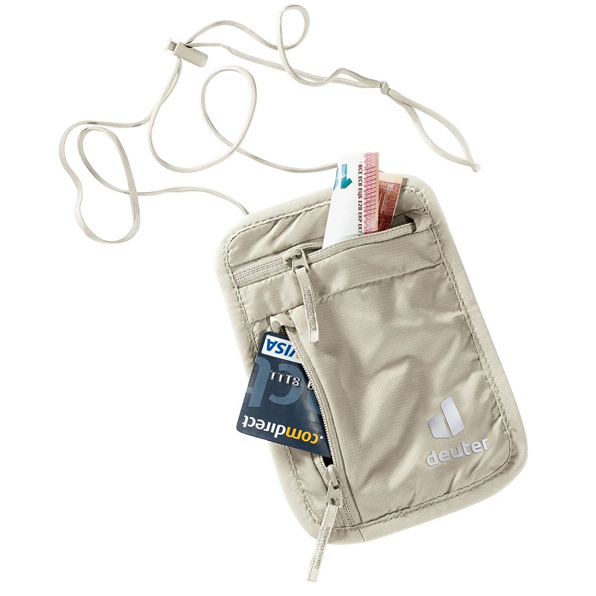 deuter-security-wallet-i-brustbeutel-schwarz-reise image 3