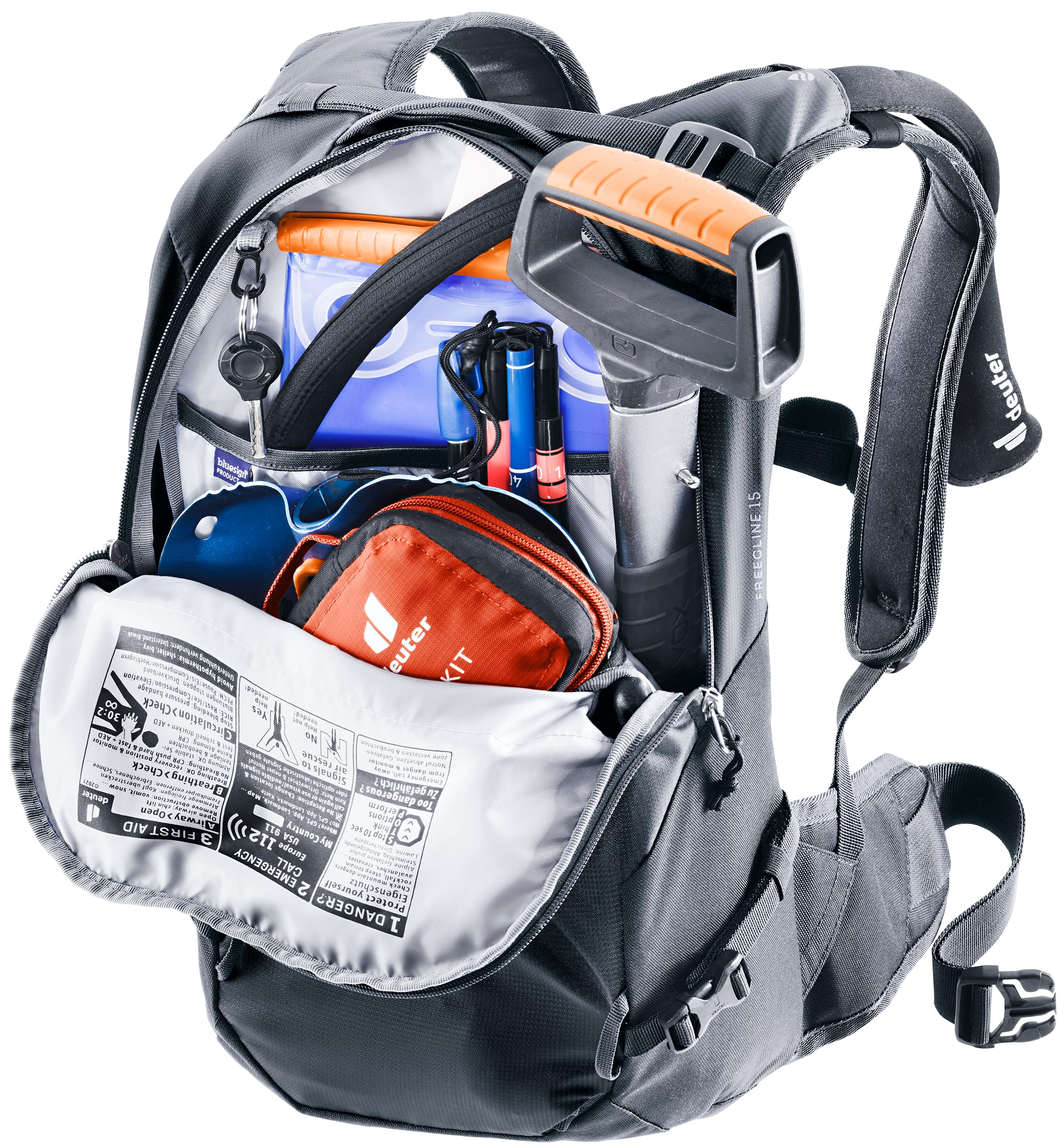 deuter-freecline-15-skirucksack-schwarz-15-l image 5