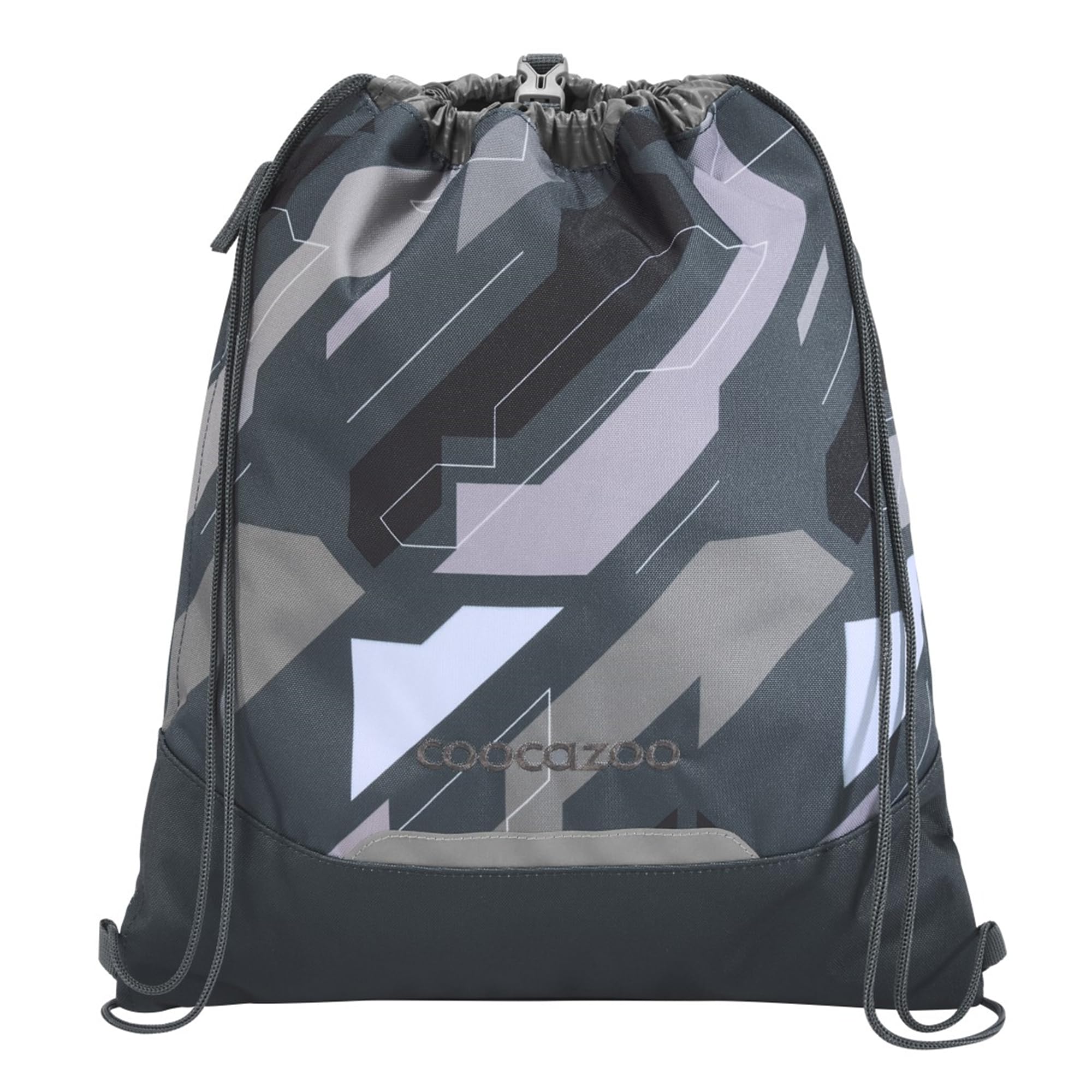 coocazoo-porter-turnbeutel-laser-lights-schwarz-t-rkis-10-l-reflektierend image 3