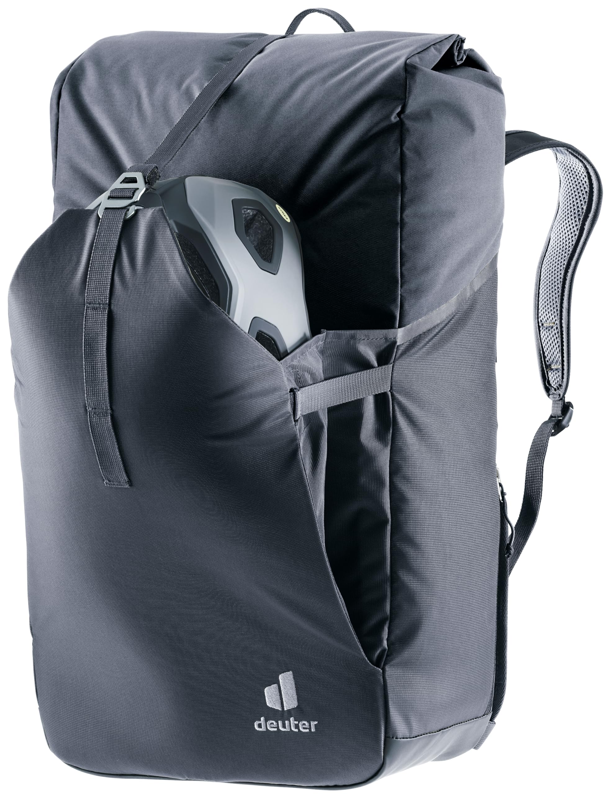 deuter-xberg-25-fahrradtasche-25-l-schwarz-2in1-rucksack image 2