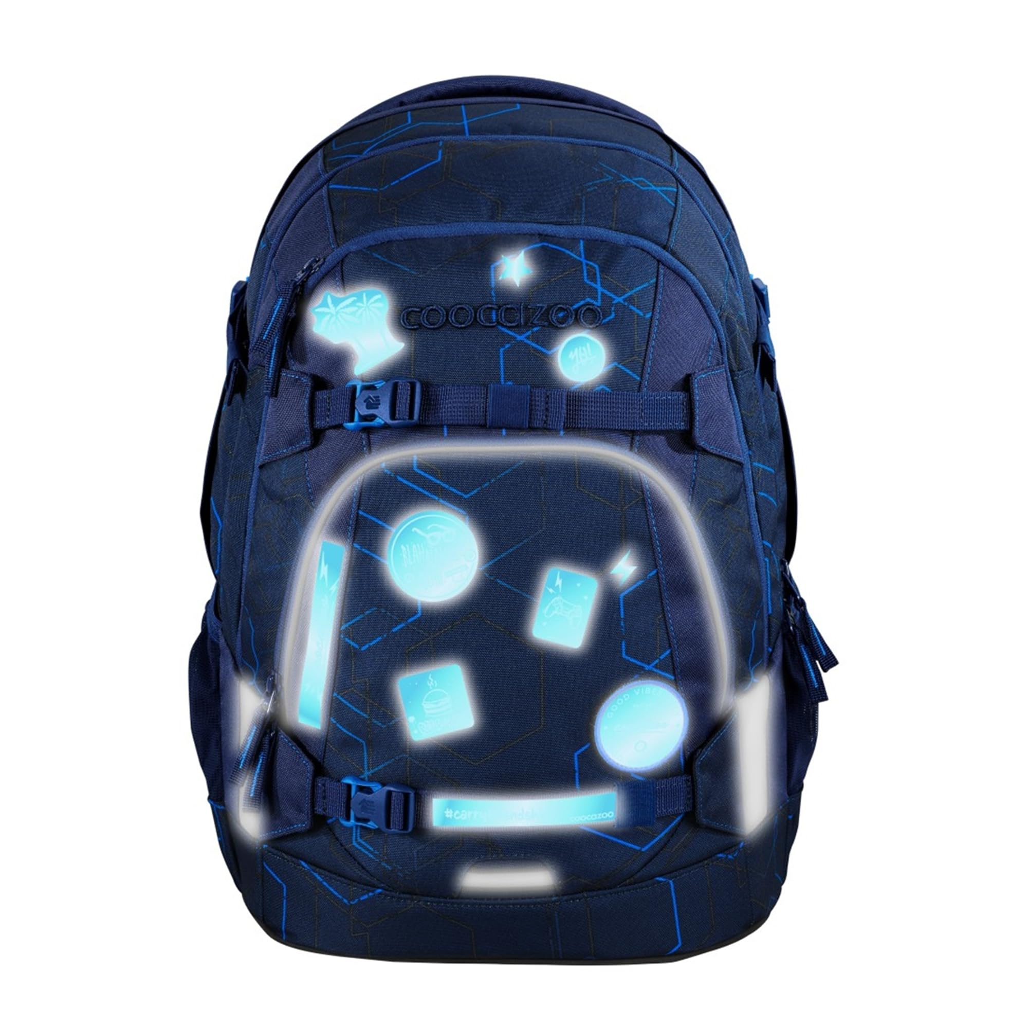 coocazoo-mate-reflektierende-sticker-blue-schul-zubeh-r image 3