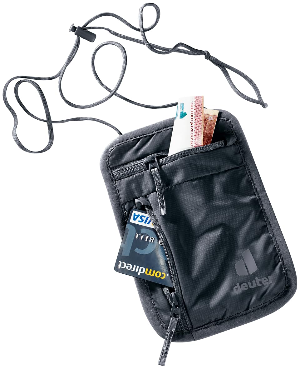deuter-security-wallet-i-brustbeutel-schwarz-waschbar image 2