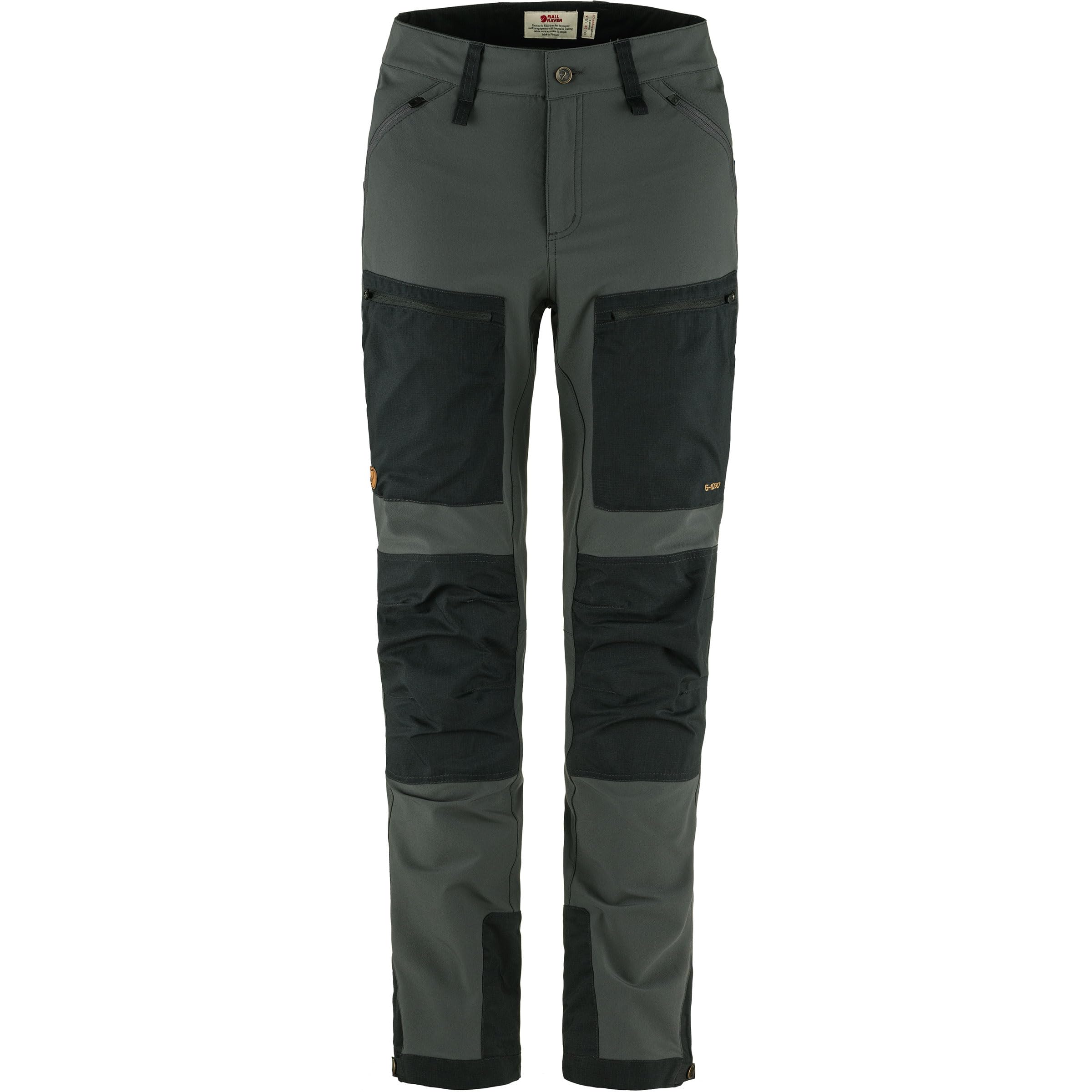 fj-llr-ven-keb-agile-damen-trekkinghose-38w-stretch-schwarz image 7