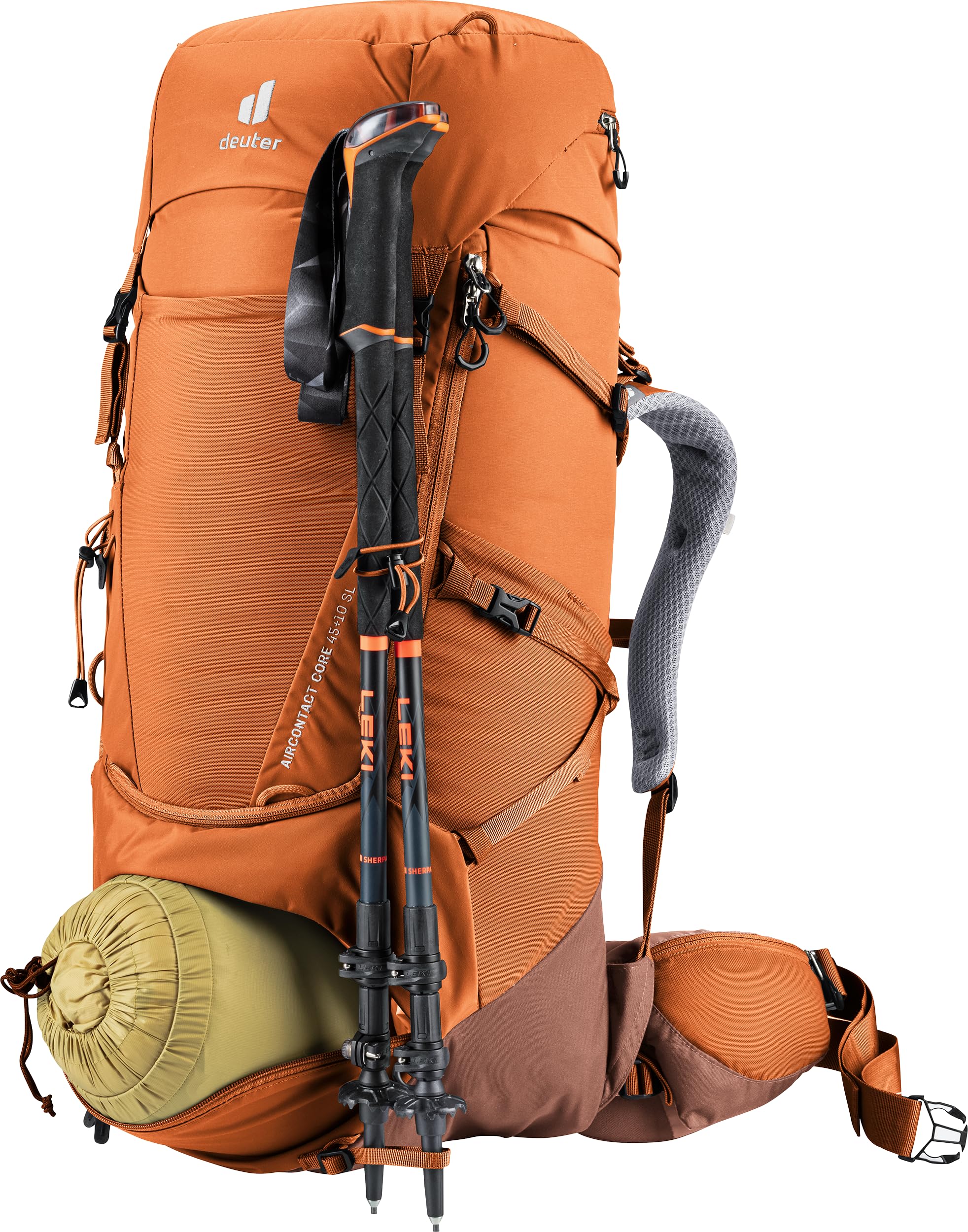 deuter-aircontact-core-45-10-sl-trekkingrucksack-chestnut image 8