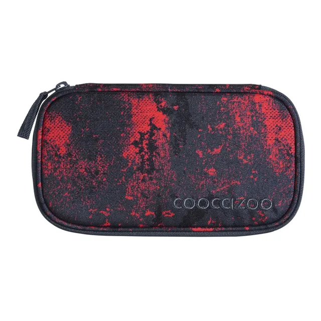 coocazoo-porter-broken-black-m-ppchen-schwarz-rot-mit-geodreieckfach image 1