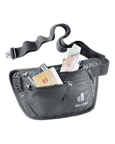 deuter-security-money-belt-bauchtasche-schwarz-verstellbar image 5