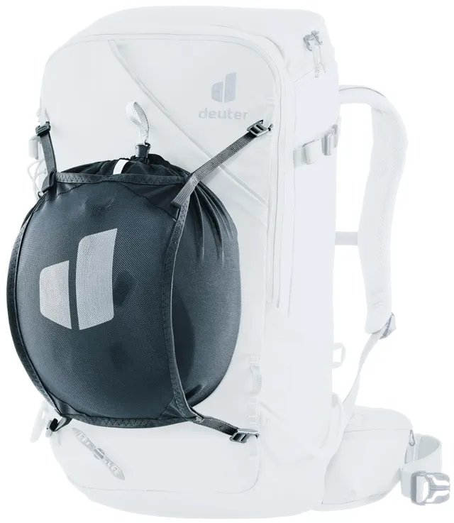 deuter-helmet-bag-helmhalter-netztasche-schwarz image 1