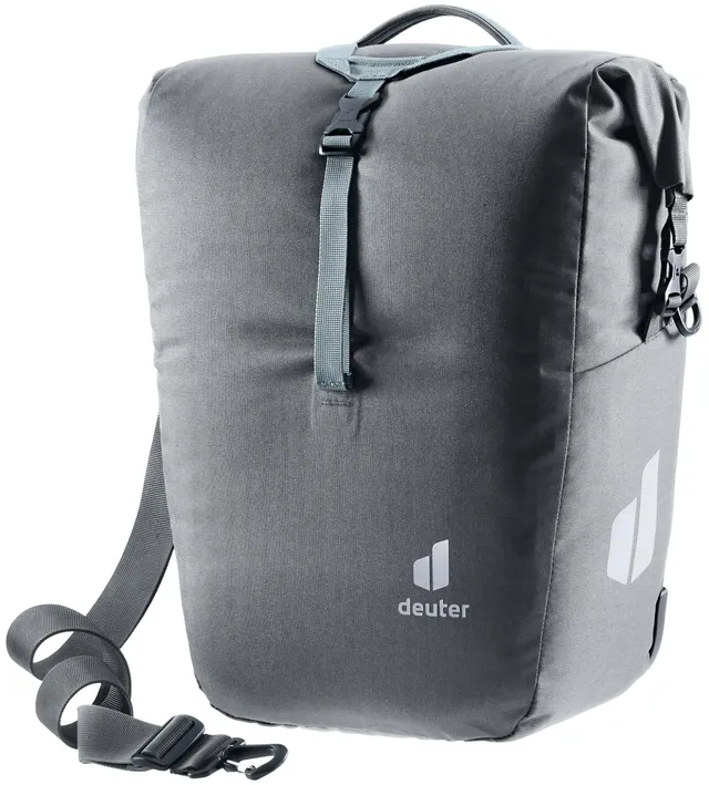 deuter-valbona-20-5-fahrradtasche-graphite-mit-roll-top image 1