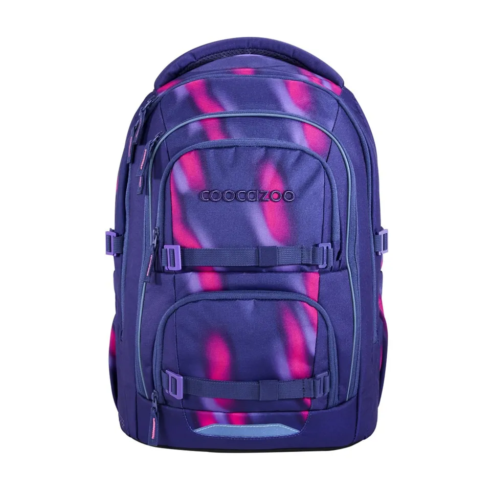 coocazoo-porter-aurora-glow-schulrucksack-lila-verstellbar image 1