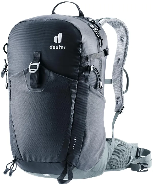 deuter-trail-wanderrucksack-schwarz-bel-ftet-mit-regenh-lle image 1