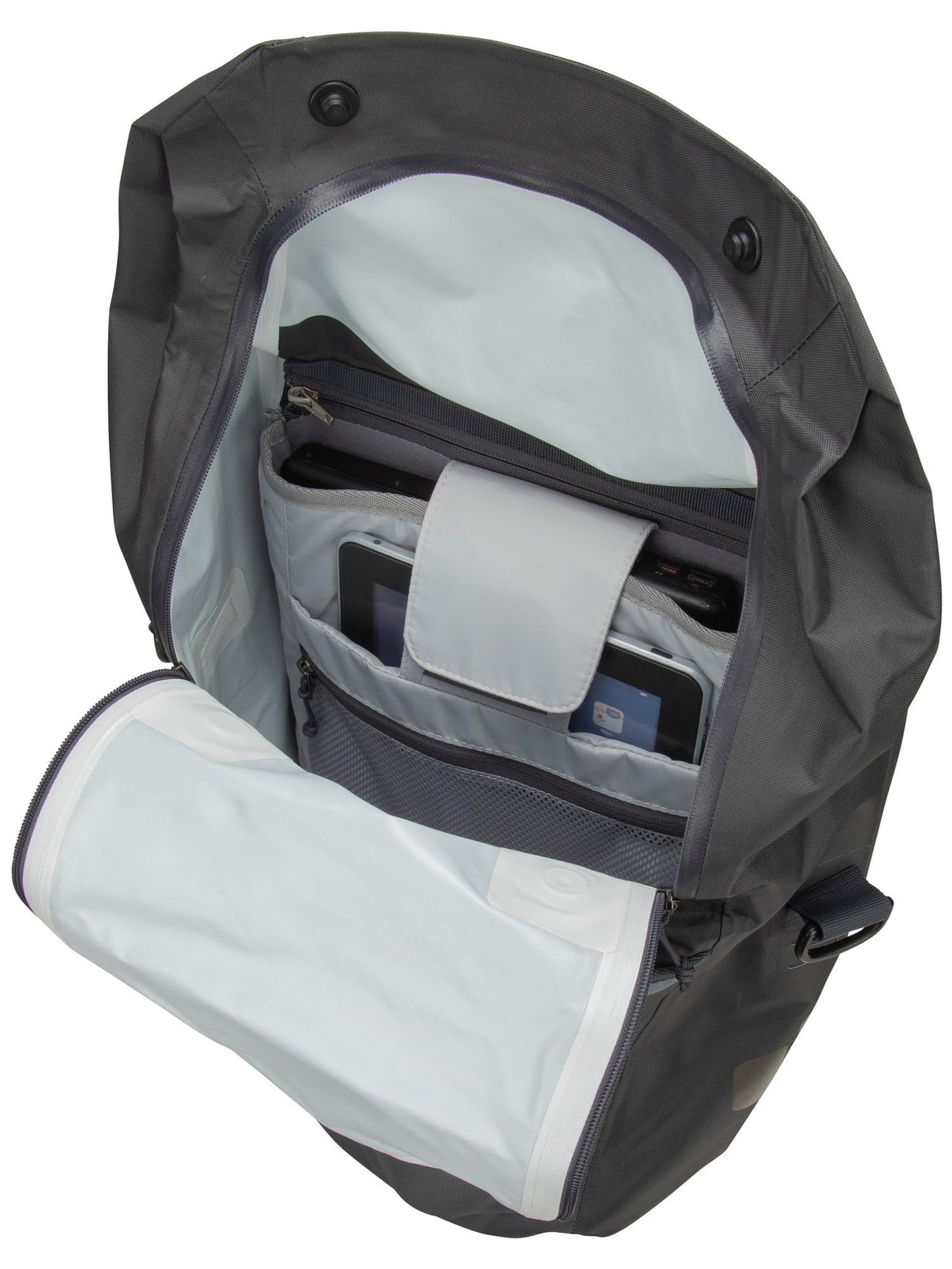 deuter-mainhattan-17-10-fahrradtasche-wasserdicht-graphite-shale image 5