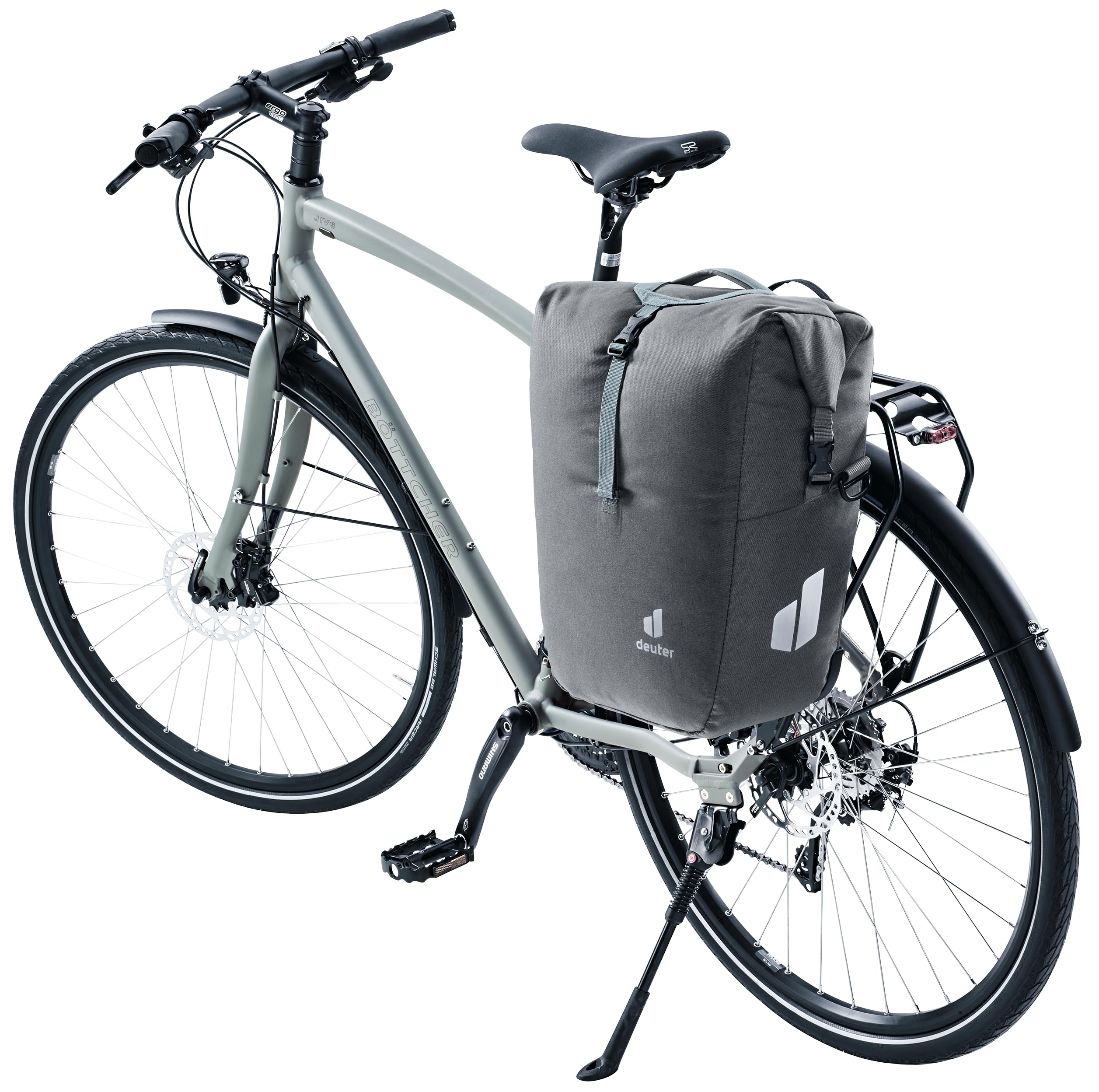 deuter-valbona-20-5-fahrradtasche-graphite-mit-roll-top image 2