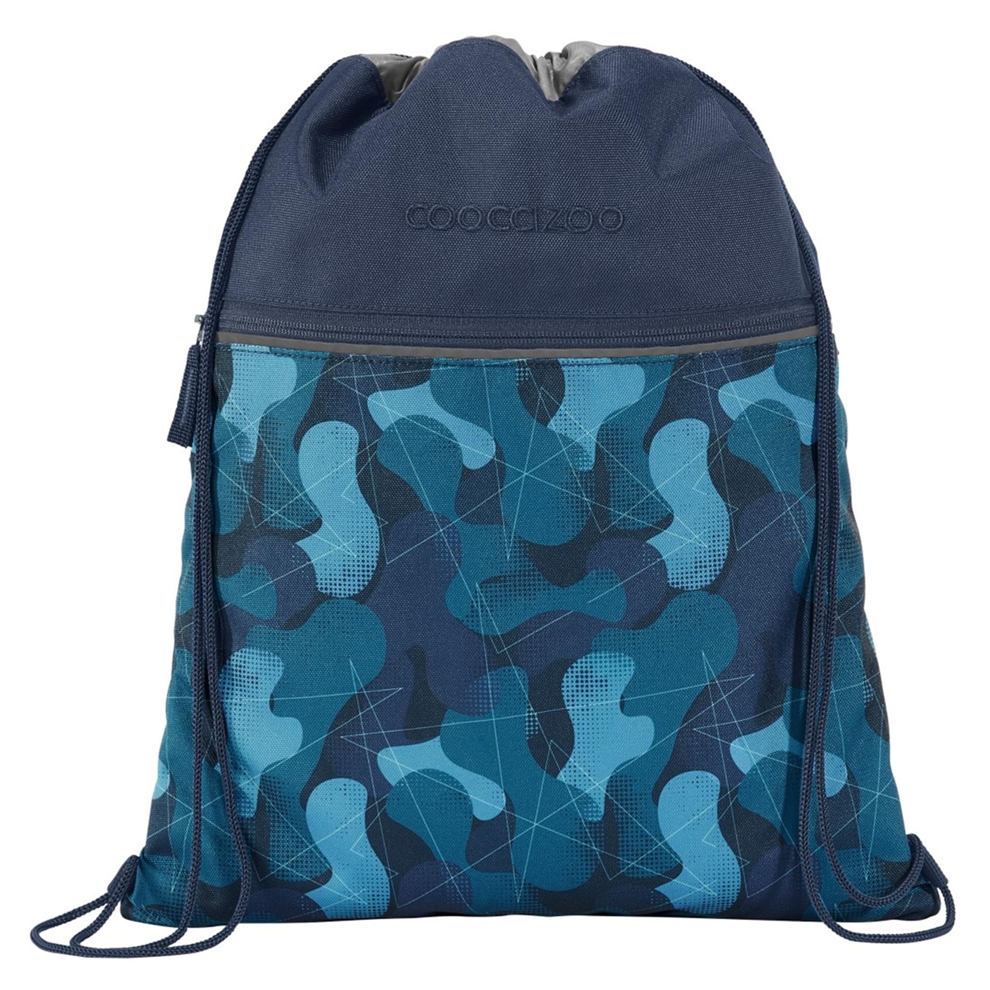 coocazoo-mate-turnbeutel-bubble-dreams-blau-10-liter-mit-reissverschluss image 4